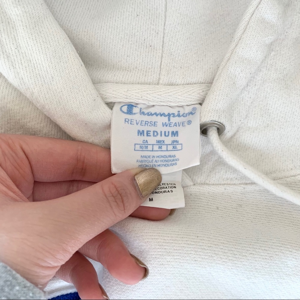 🛍White Champion Hoodie - Picture 6 of 9